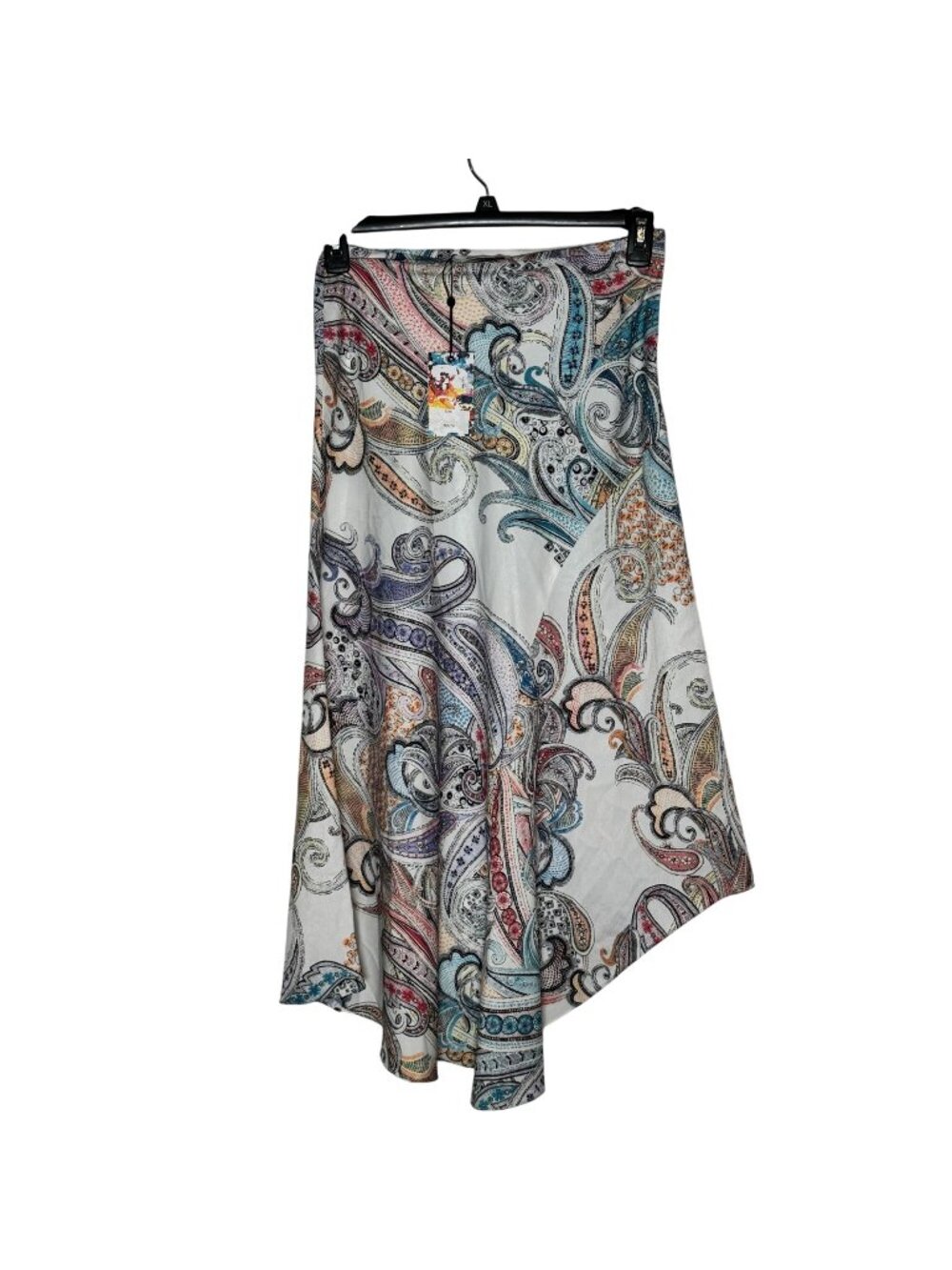 Robert Graham Silk Blend South Crepe Midi Skirt Women's Size 4 New With Tags!